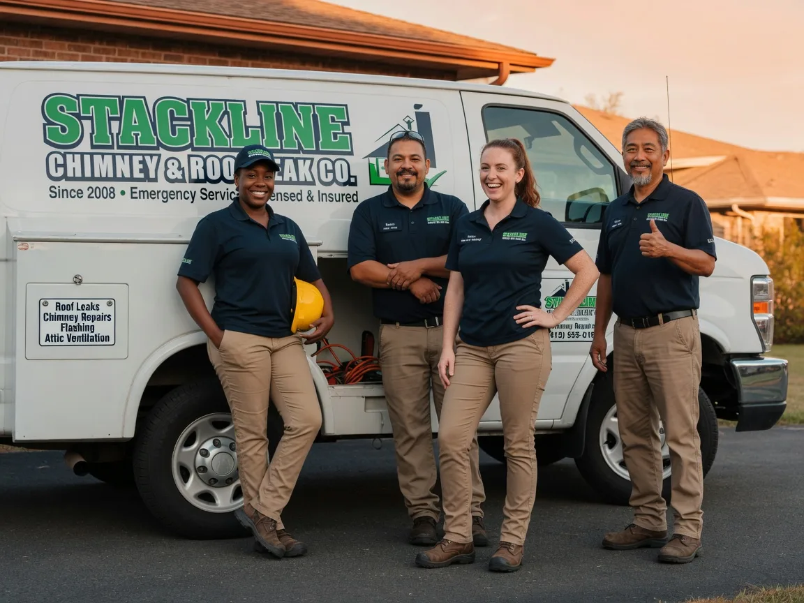 Chimney flashing repair company in Loughman, FL